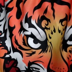 MRS303 TUFF Muay Thai Shorts Retro Style Black Cruel Tiger -Boxing Shop 13b8 TUF MRS303 BLK E 0 1 960x960 1