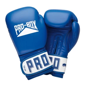 Pro-Box Club Essentials Leather Gloves – Blue 1 Pro-Box Club Essentials Leather Gloves – Blue