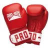 Pro-Box Club Essentials Leather Gloves – Red