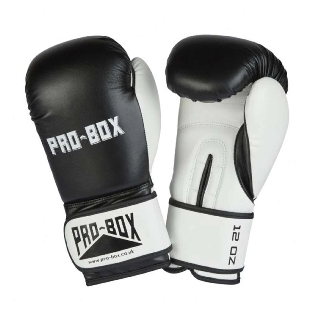 Pro-Box Club Spar Gloves – Black/White