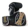 Sandee Cool-Tec Leather Sparring Glove – Black/Gold/White