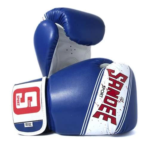 Sandee Sport Synthetic Leather Boxing Glove – Red/White 5 Sandee Sport Synthetic Leather Boxing Glove – Red/White - Image 5