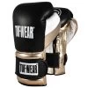 Tuf Wear Apollo Metallic Leather Sparring Glove – Black/Metallic/White
