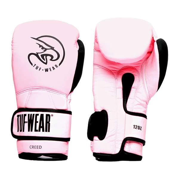 Tuf Wear Creed Leather Training Glove – Pink 1 Tuf Wear Creed Leather Training Glove – Pink