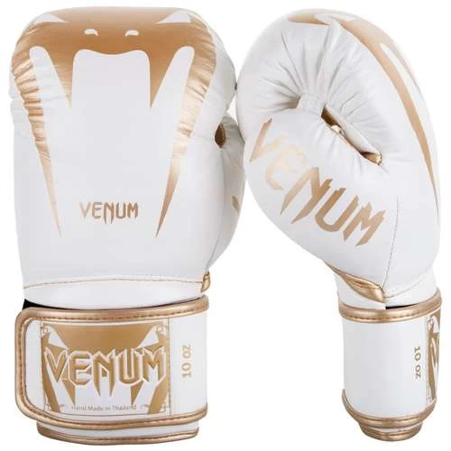 Venum Giant 3.0 Nappa Leather Boxing Glove – White/Gold 1 Venum Giant 3.0 Nappa Leather Boxing Glove – White/Gold