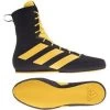 Adidas Box Hog 3 Boxing Boots - Black/Gold