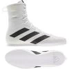 Adidas Box Hog 3 Boxing Boots - White