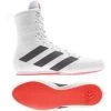 Adidas Box Hog 3 Boxing Boots - White/Black/Red