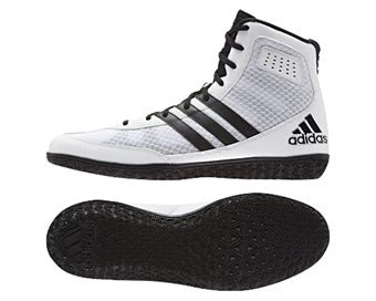 Adidas Mat Wizard Wrestling Boot 3 White/Black 1 Adidas Mat Wizard Wrestling Boot 3 White/Black
