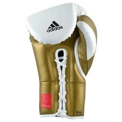 Adidas Speed Tilt 350 Lace Up Boxing Glove – White/Gold 6 Adidas Speed Tilt 350 Lace Up Boxing Glove – White/Gold -Boxing Shop adispd350tg white gold black 03 copy 2