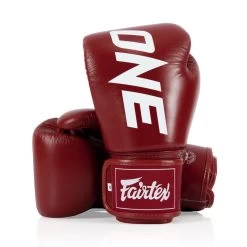 BGV1 Fairtex X ONE Championship Red Boxing Gloves