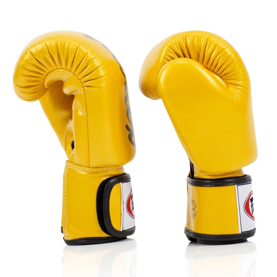 BGV19 Fairtex Gold Deluxe Tight-Fit Gloves 3 BGV19 Fairtex Gold Deluxe Tight-Fit Gloves - Image 3