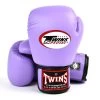 BGVL3 Twins Lavender Velcro Boxing Gloves