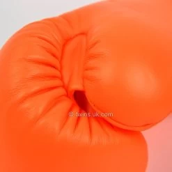 BGVL3 Twins Orange Velcro Boxing Gloves 10 BGVL3 Twins Orange Velcro Boxing Gloves -Boxing Shop bgvl3 twins orange velcro boxing gloves 728110