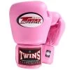 BGVL3 Twins Pink Velcro Boxing Gloves