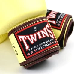 BGVL3 Twins Vanilla Velcro Boxing Gloves -Boxing Shop bgvl3 twins vanilla velcro boxing gloves 720945