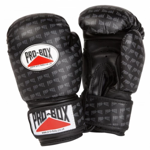 Pro-Box Base Spar Gloves – Black Logo 1 Pro-Box Base Spar Gloves – Black Logo
