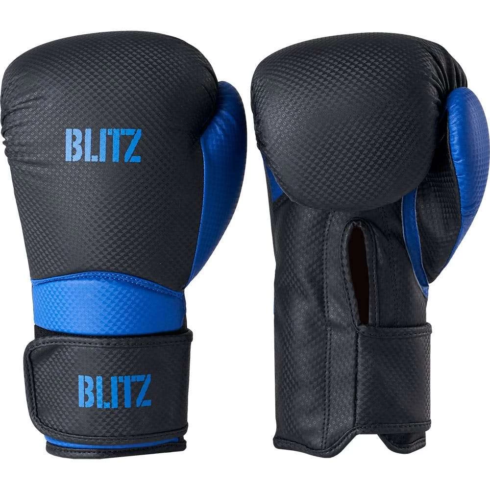 Blitz Centurion Boxing Gloves – Black/Blue 1 Blitz Centurion Boxing Gloves – Black/Blue