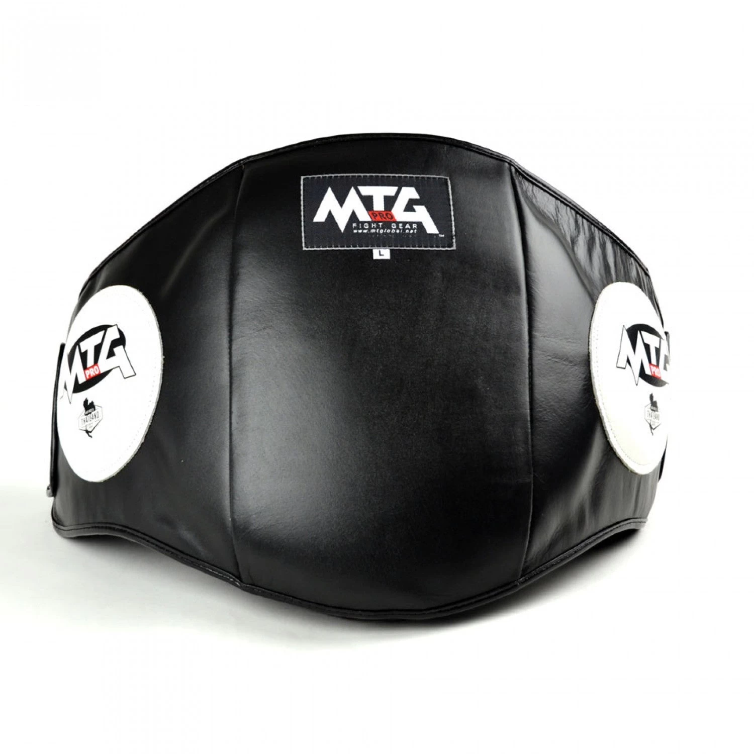 BP2 MTG Pro Black Leather Belly Pad 1 BP2 MTG Pro Black Leather Belly Pad