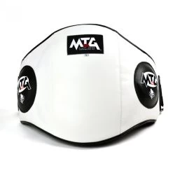 BP2 MTG Pro White Leather Belly Pad