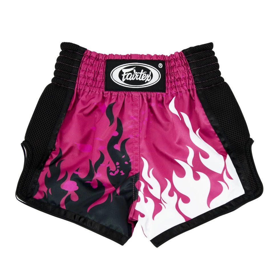BSK2101 Fairtex Kids Muay Thai Shorts Eternal Flame 3 BSK2101 Fairtex Kids Muay Thai Shorts Eternal Flame - Image 3