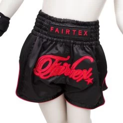 BSK2104 Fairtex Kids Muay Thai Shorts Midnight Red