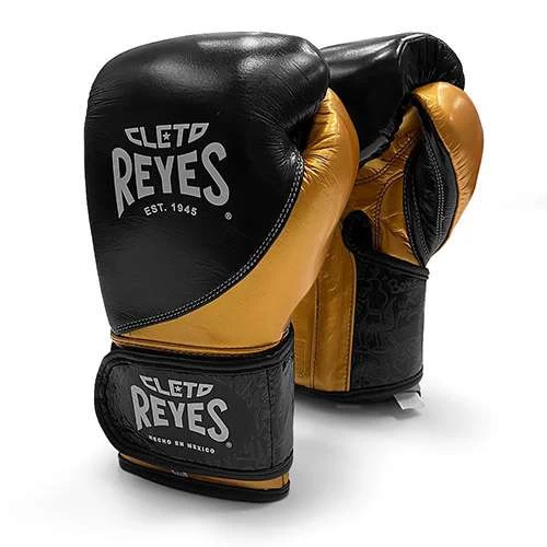 Cleto Reyes High Precision Training Gloves – Black/Gold 1 Cleto Reyes High Precision Training Gloves – Black/Gold