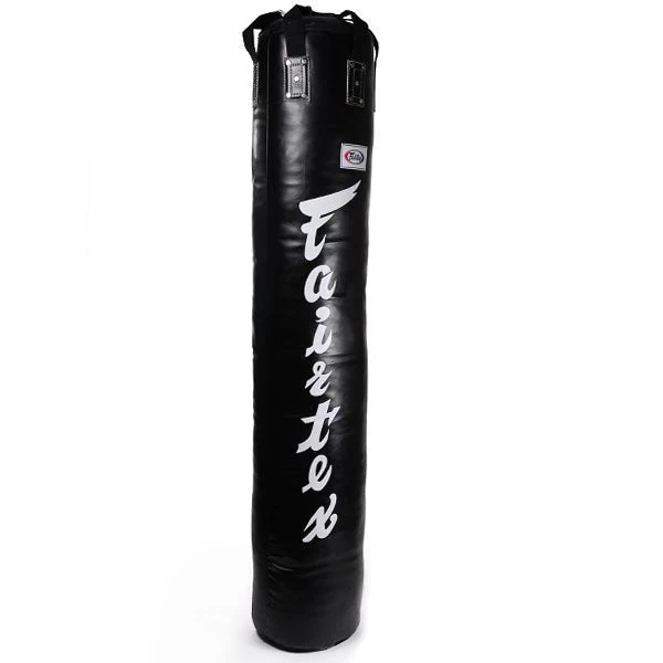 Fairtex 6ft Banana Kick Bag Black - Filled 45kg 1 Fairtex 6ft Banana Kick Bag Black - Filled 45kg
