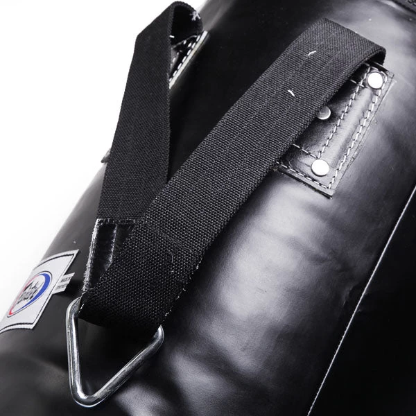 Fairtex 6ft Banana Kick Bag Black - Filled 45kg 3 Fairtex 6ft Banana Kick Bag Black - Filled 45kg - Image 3