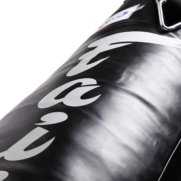 Fairtex 6ft Banana Kick Bag Black - Filled 45kg 4 Fairtex 6ft Banana Kick Bag Black - Filled 45kg - Image 4
