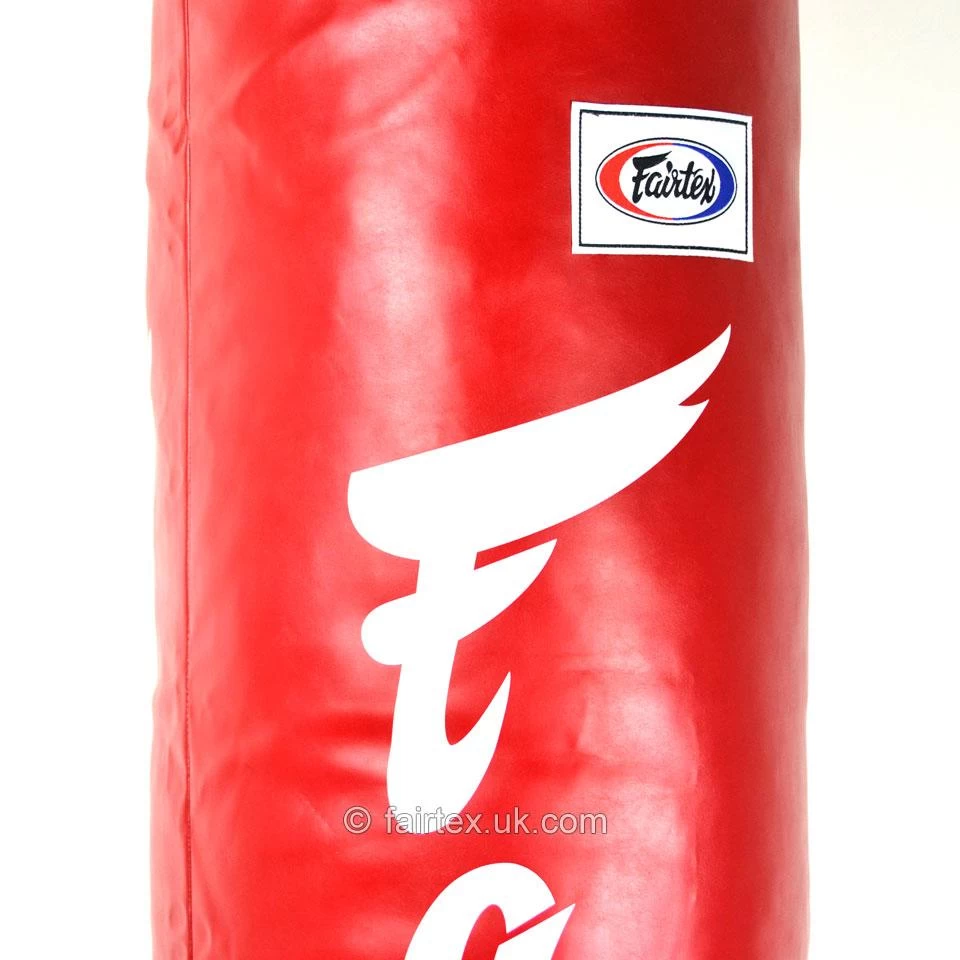 Fairtex 6ft Red Banana Kick Bag - Filled 45kg 3 Fairtex 6ft Red Banana Kick Bag - Filled 45kg - Image 3