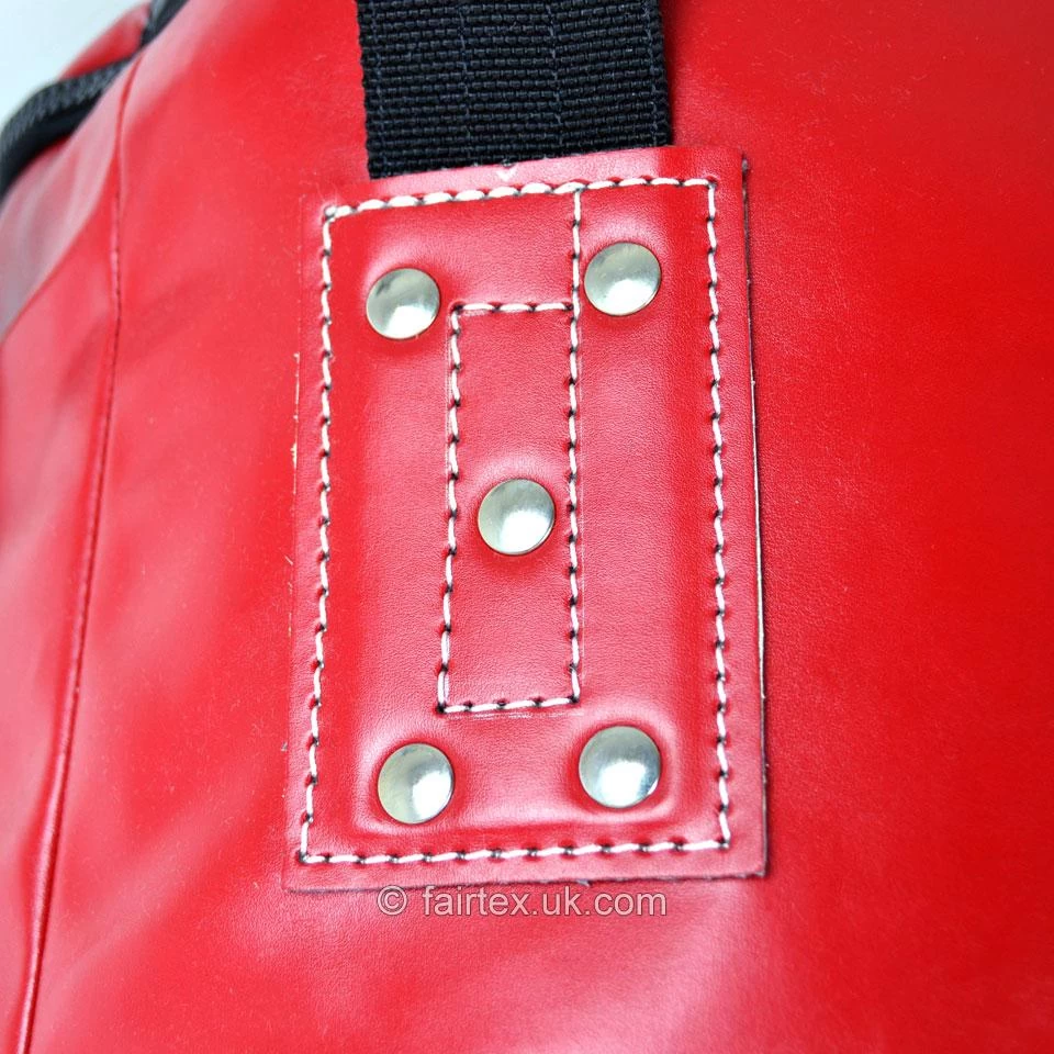 Fairtex 6ft Red Banana Kick Bag - Filled 45kg 4 Fairtex 6ft Red Banana Kick Bag - Filled 45kg - Image 4