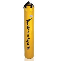 Fairtex 6ft Yellow Banana Kick Bag - Filled 45kg
