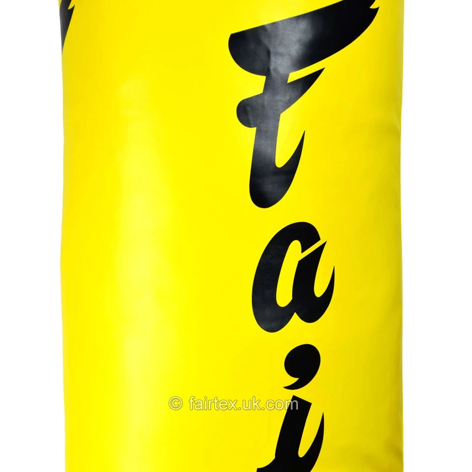 Fairtex 6ft Yellow Banana Kick Bag - Unfilled 2 Fairtex 6ft Yellow Banana Kick Bag - Unfilled - Image 2