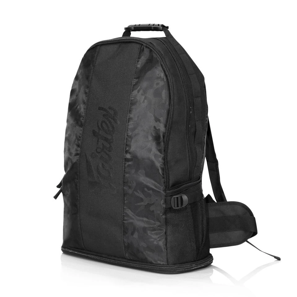 Fairtex BAG4 Black Camo Rucksack Gym Bag 4 Fairtex BAG4 Black Camo Rucksack Gym Bag - Image 4