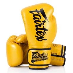 Fairtex BGV18 Super Sparring Boxing Gloves - Gold