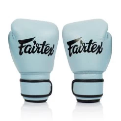 Fairtex BGV20 Boxing Gloves - Pastel Blue -Boxing Shop fairtex bgv20 boxing gloves pastel blue 133334