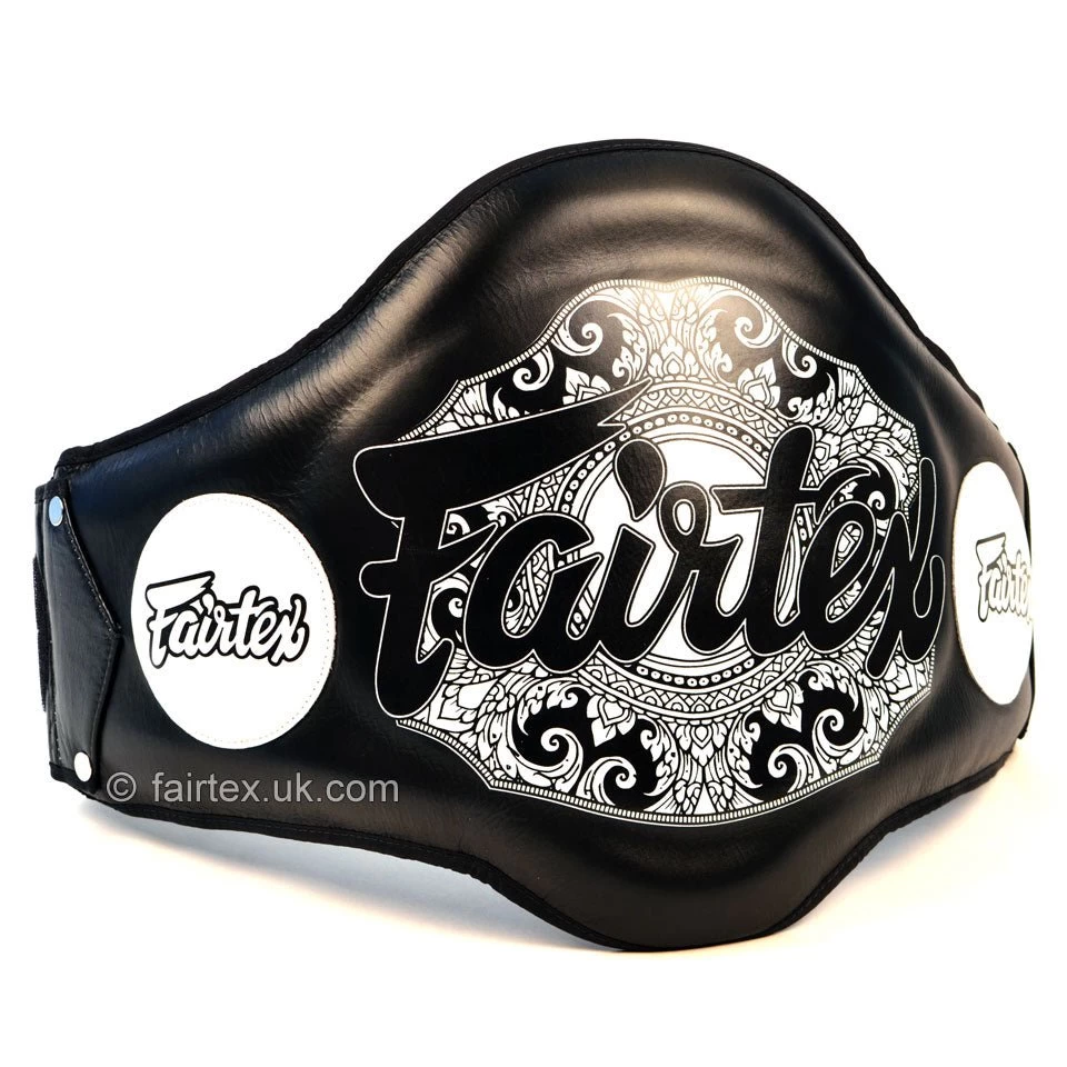 Fairtex BPV2 Black Lightweight Belly Pad 1 Fairtex BPV2 Black Lightweight Belly Pad
