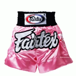 Fairtex BS0636 Thai Shorts Pink