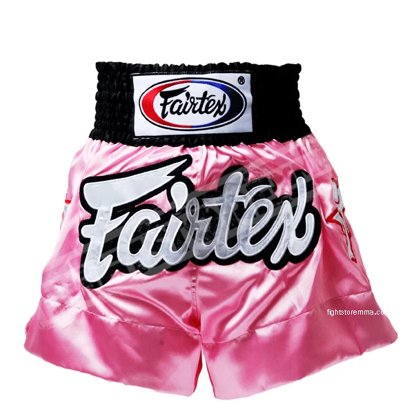 Fairtex BS0636 Thai Shorts Pink 1 Fairtex BS0636 Thai Shorts Pink