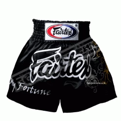 Fairtex BS0639 My Fortune Black Muay Thai Shorts