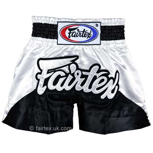 Fairtex BS0650 Monochrome Muay Thai Shorts 1 Fairtex BS0650 Monochrome Muay Thai Shorts