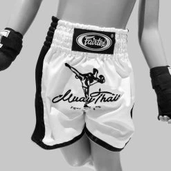 Fairtex BS1707 Slim Cut Muay Thai Shorts - White 5 Fairtex BS1707 Slim Cut Muay Thai Shorts - White -Boxing Shop fairtex bs1707 slim cut muay thai shorts white 893267