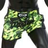 Fairtex BS1710 Slim Cut Muay Thai Shorts - Green Camo