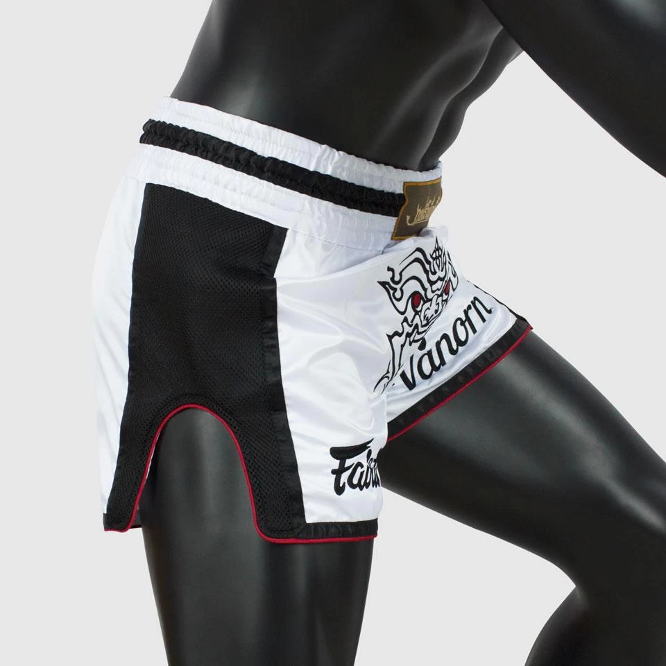 Fairtex BS1712 Slim Cut Muay Thai Shorts - Vanorn 3 Fairtex BS1712 Slim Cut Muay Thai Shorts - Vanorn - Image 3