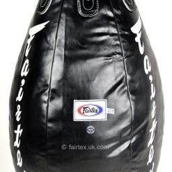 Fairtex HB15 Teardrop Bag (FILLED) Black -Boxing Shop fairtex hb15 teardrop bag filled black 671017