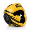 Fairtex HG16 Microfibre Headguard - Gold/Black