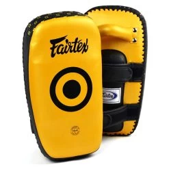 Fairtex Light Weight Thai Kick Pads - Gold