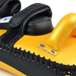 Fairtex Light Weight Thai Kick Pads - Gold -Boxing Shop fairtex light weight thai kick pads gold 530721