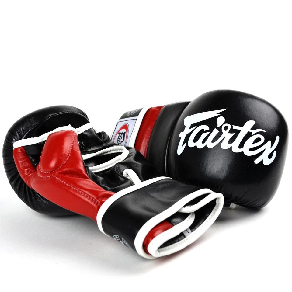 Fairtex MMA Sparring Gloves FGV18 - Black 2 Fairtex MMA Sparring Gloves FGV18 - Black - Image 2